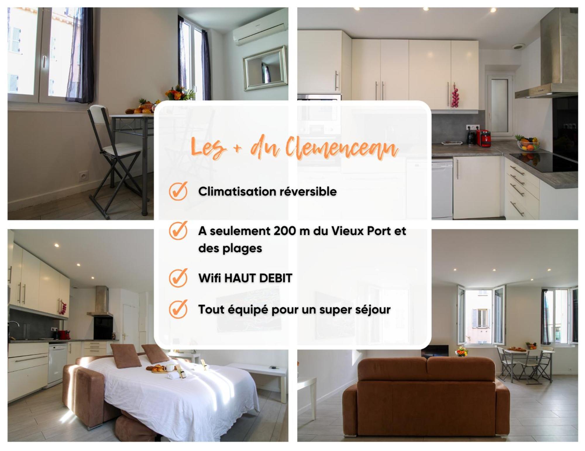 Le Clemenceau By Apirent #Cosy #200M Des Plages #Wifi Cannes Exterior photo
