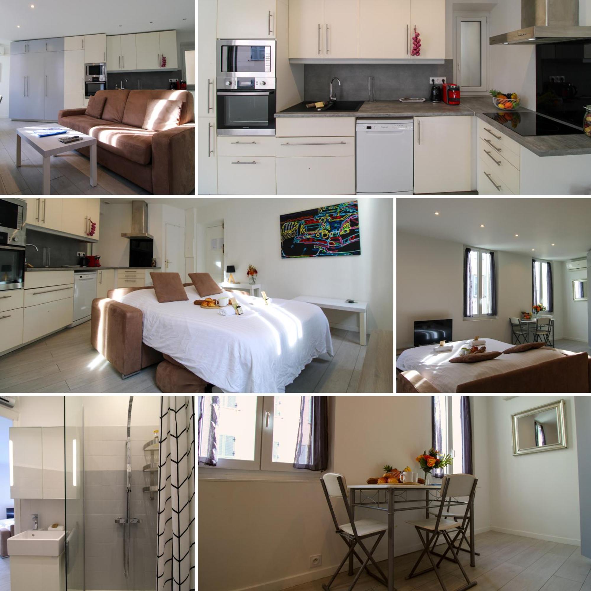 Le Clemenceau By Apirent #Cosy #200M Des Plages #Wifi Cannes Exterior photo